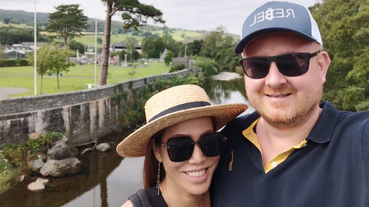 Walk Around the Town Dolgellau in Wales.