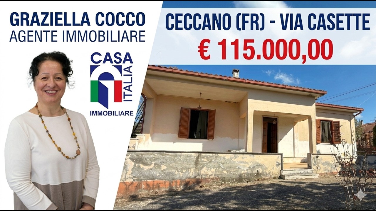 Casa singola in Vendita a Ceccano Via Casette