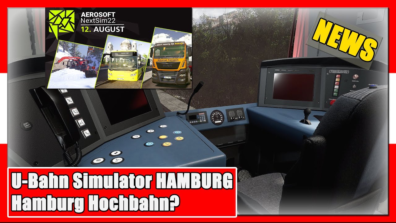 SubwaySim Hamburg | Neuer U-Bahn Simulator? | Hamburger Hochbahn? | DT5 | NextSim22 [News]