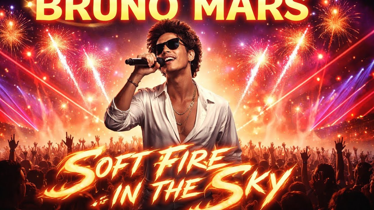 Bruno Mars – Soft Fire in the Sky (Live Stage Performance) 🔥✨