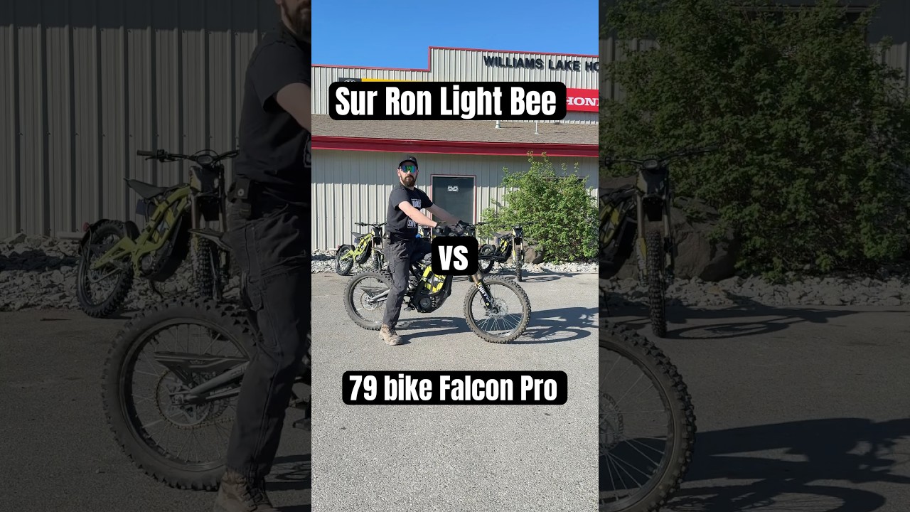 Sur Ron Light Bee vs 79bike Falcon Pro