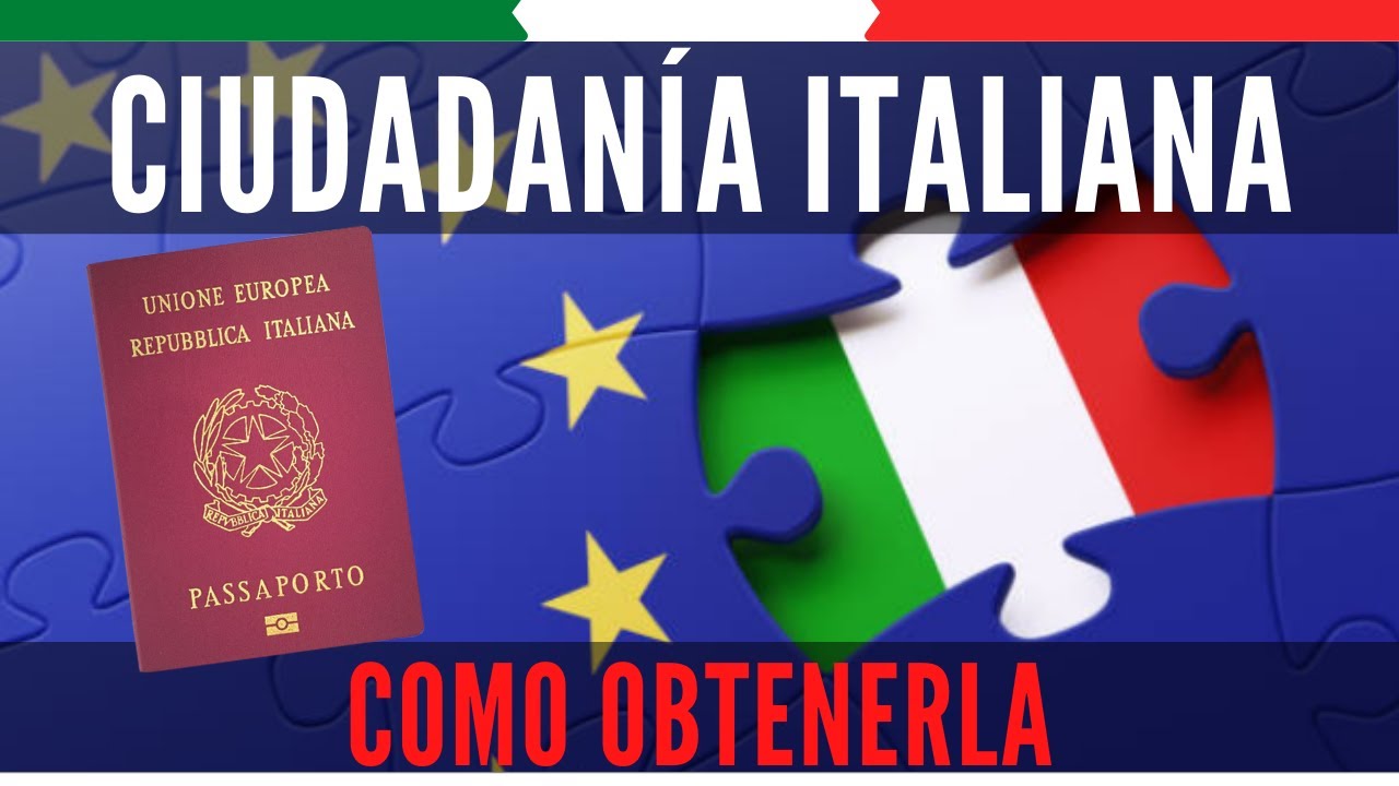 🟢 Como obtener NACIONALIDAD ITALIANA por descendencia