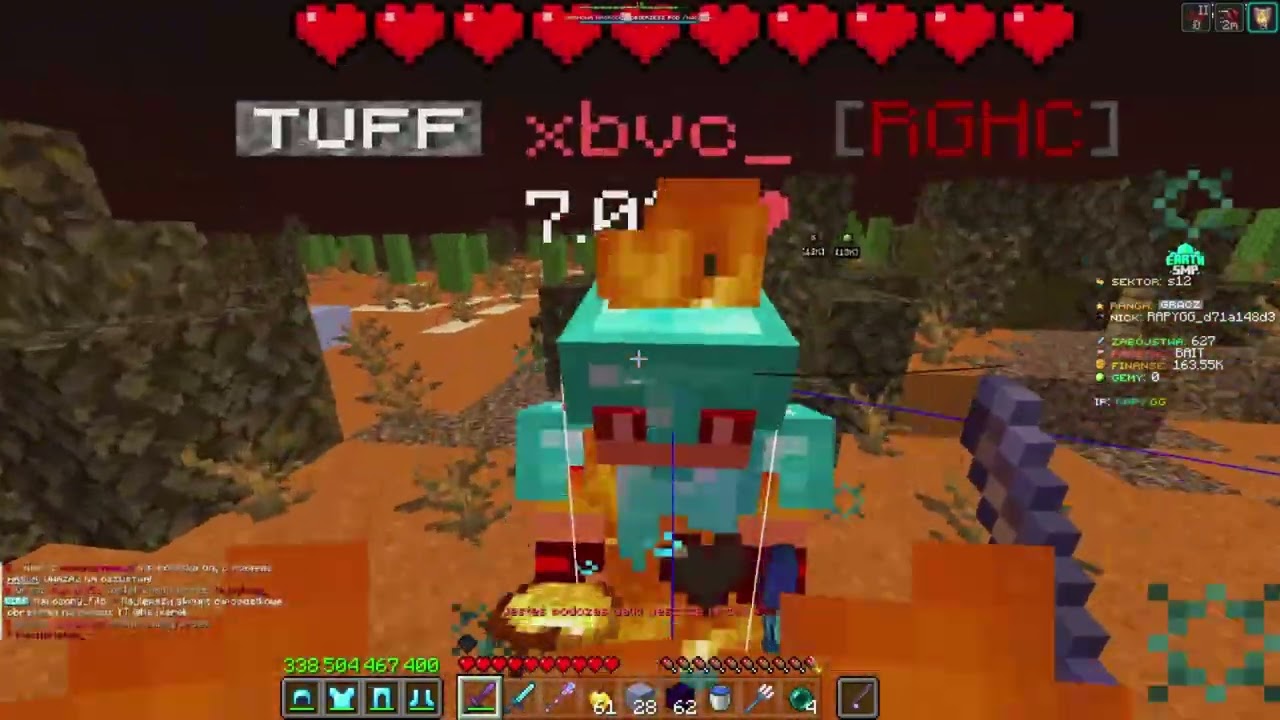 Dominacja RAPY.GG EARTH SMP! Losowanie na 30K