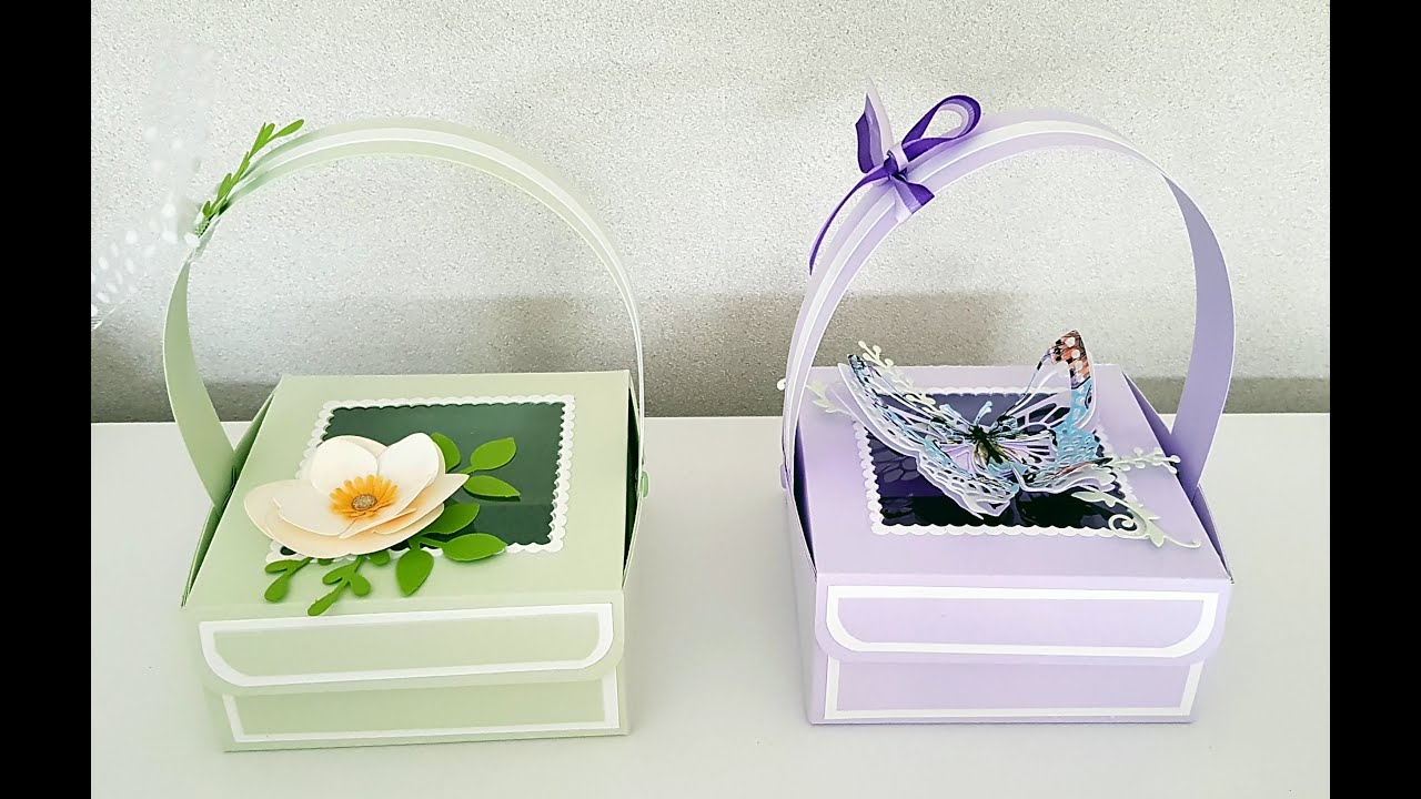 Tolle Körbchen-Geschenkbox mit Stampin`Up!