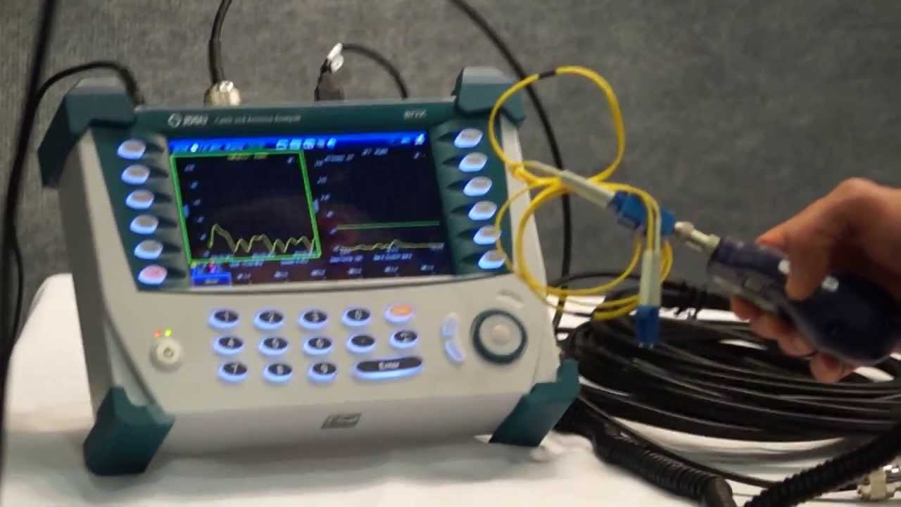 #NATEUNITE2014: JDSU Demos Their Cell Advisor and the 720 Series Antenna Analyzers