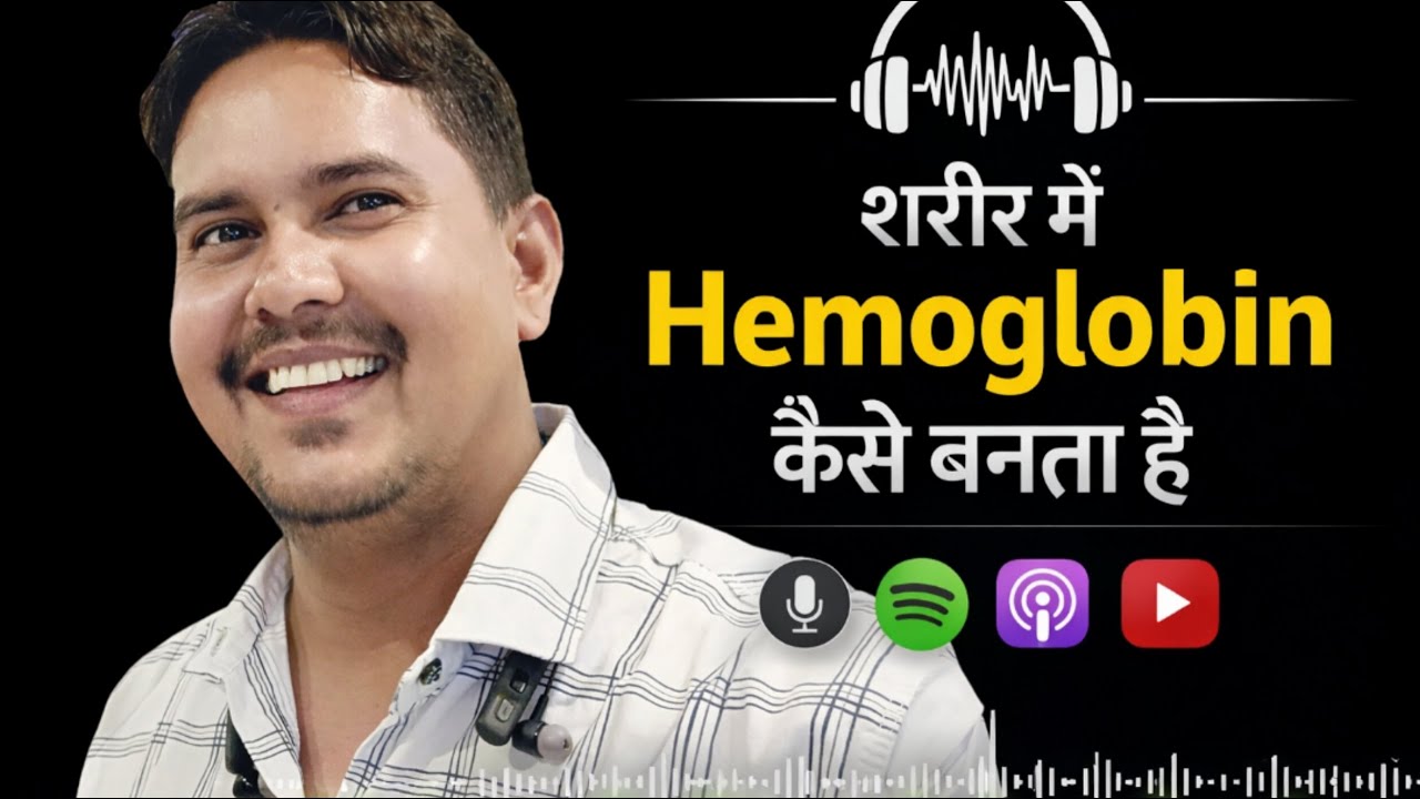 Hemoglobin production in Human Body II शरीर में खून कैसे बनता है
