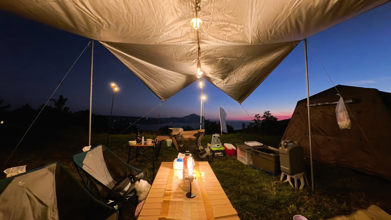 Splendor Hills Campsite | First camping for 2026 | Naturehike | Tanauan | Taal Lake view 