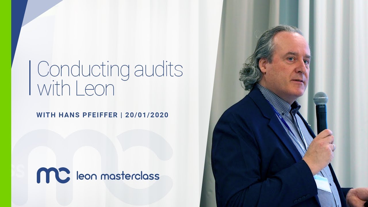 Leon Masterclass - Conducting audits with Leon (with Hans Pfeiffer, 54JETS) | 20.01.2020