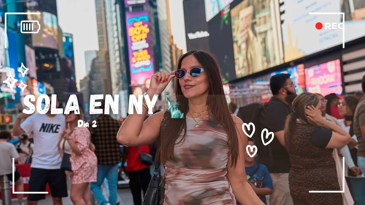 Increíble todo lo que puedes hacer en un dia SOLA en NY🗽🍎