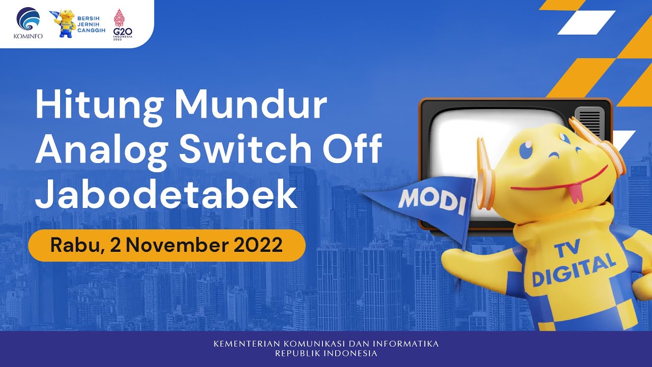 Hitung Mundur Analog Switch Off