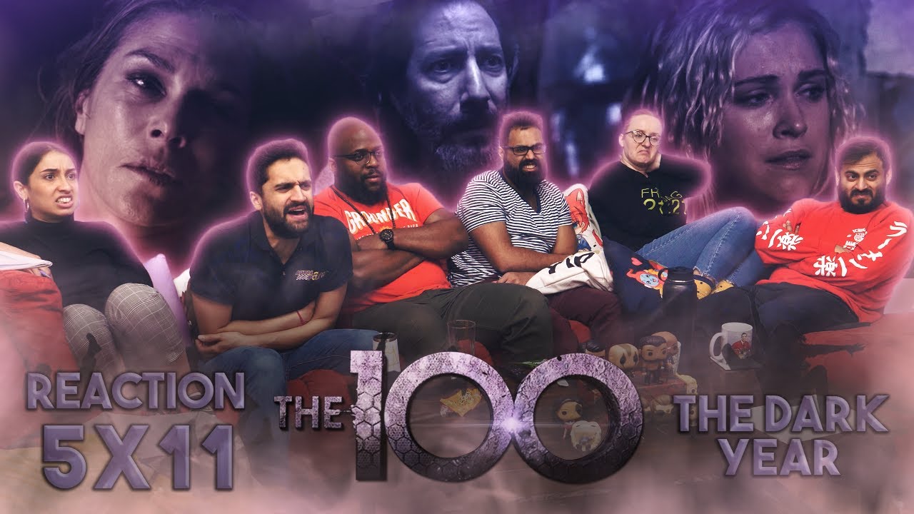 The 100 - 5x11 The Dark Year - Group Reaction