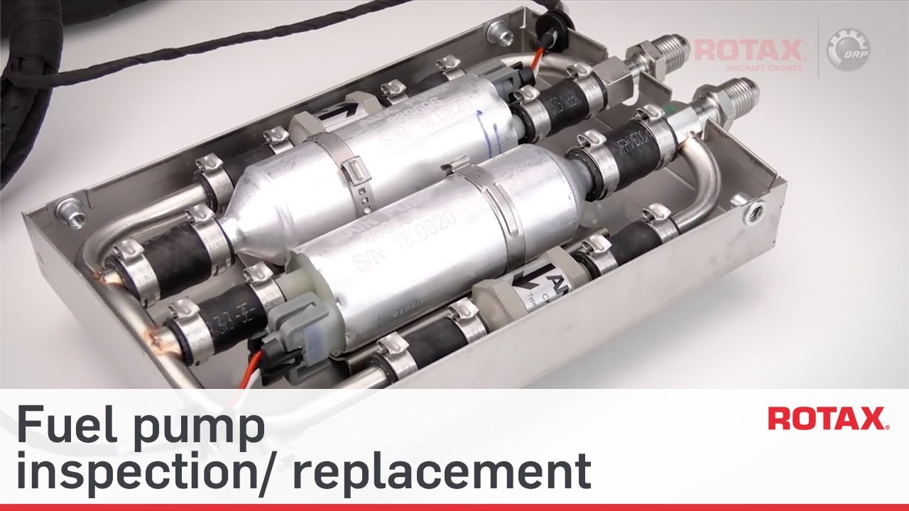 Fuel Pump Inspection / Replacement - Rotax Aircraft TECH TIPS #10