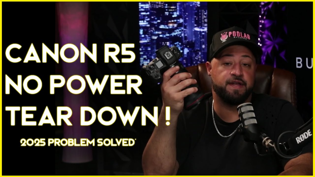 I Tore Apart My Canon R5! No Power, Won't Turn On Fix – PCB Board Repair Guide (R8, R6, R5C)