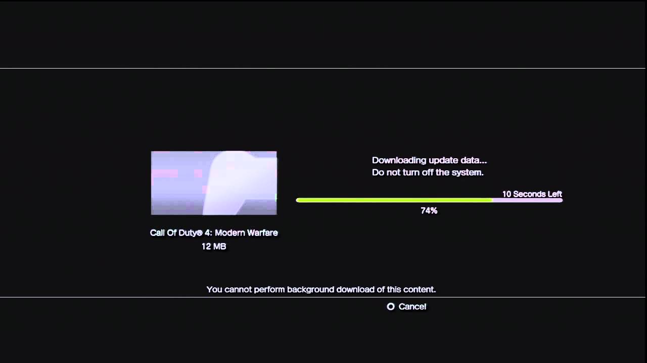 Call Of Duty 4 PS3 MULTIPLAYER PROBLEM HELP!!!( MY Fix )