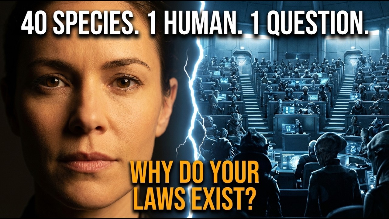 They Put Humanity On Trial For Winning The Wrong Way — Then She Asked Question That Shook The Galaxy