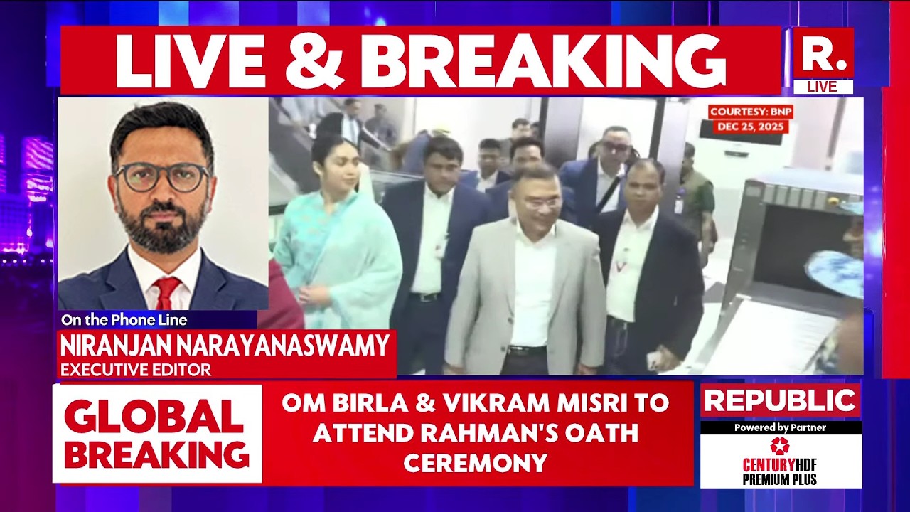 Om Birla, Vikram Misri to Attend Tarique Rahman&rsquo;s Oath Ceremony in Dhaka |on February 17
