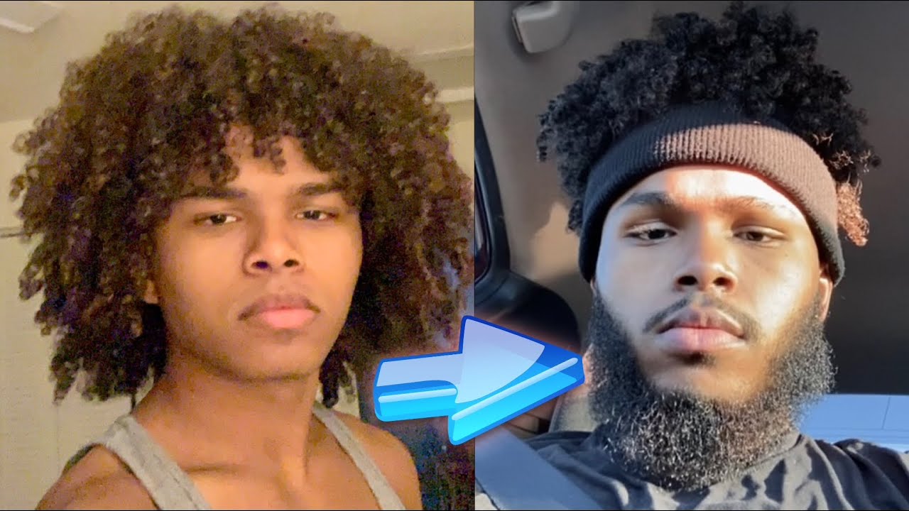 My Natural Beard/Hair GROWTH Journey! w/ Awkward Stage