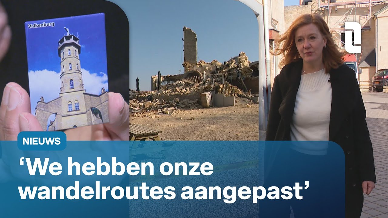 Ingestorte Wilhelminatoren wordt zelf een toeristische attractie | L1 Nieuws