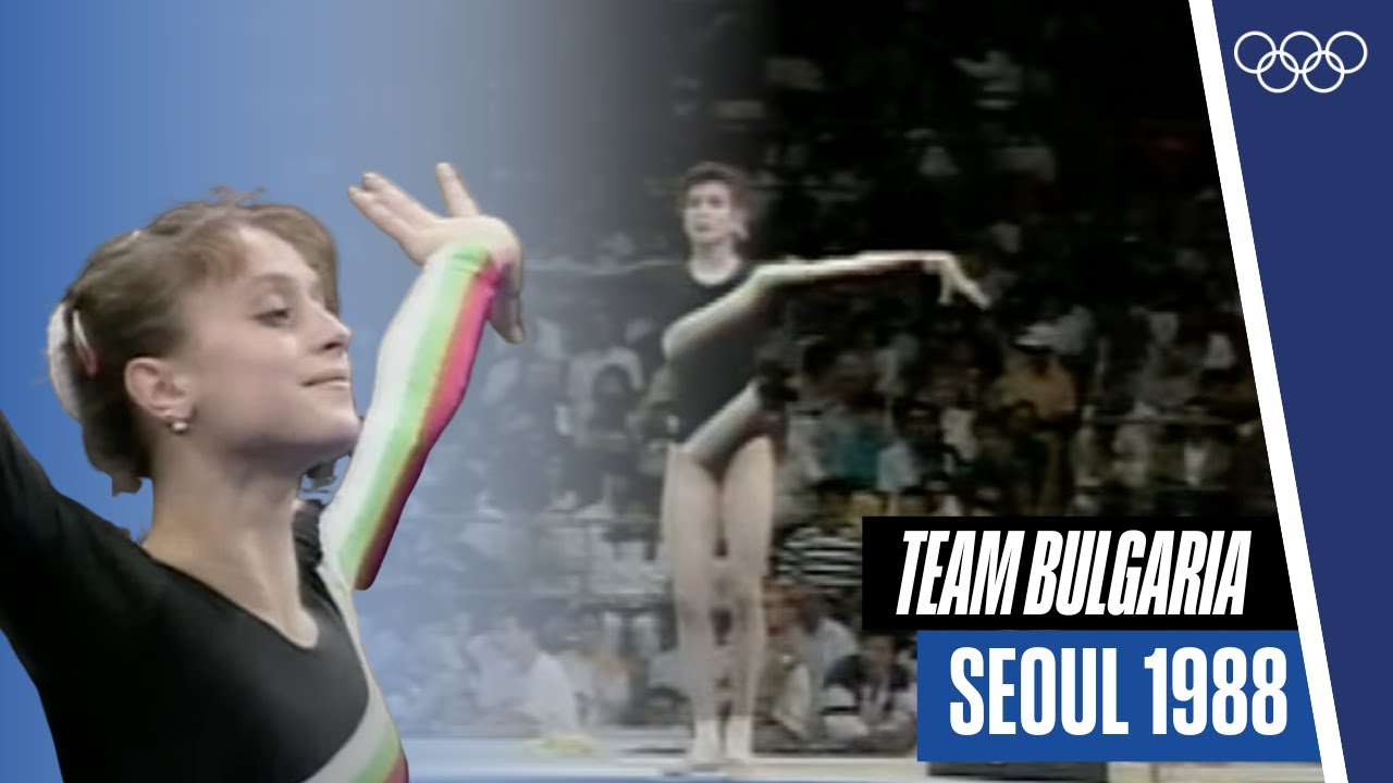 🤸🏼‍♀️🇧🇬 Team Bulgaria's Legendary Floor Routines at Seoul 1988!