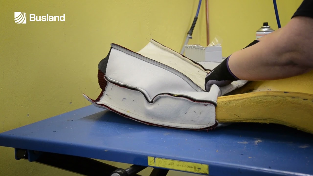 Replacing seat covers - We will make Your bus happy again!