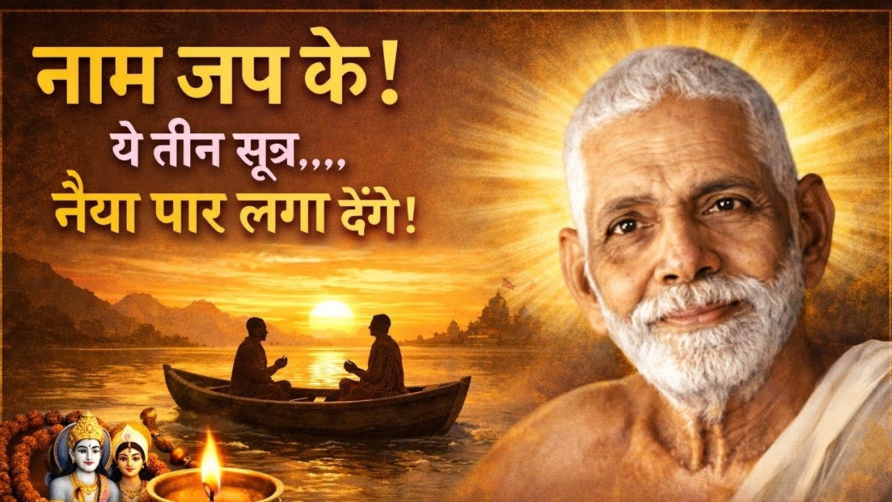 नाम जप के ये 3 सूत्र पकड़ लो | नैया पार होना तय है। Shri Ramana Maharshi 