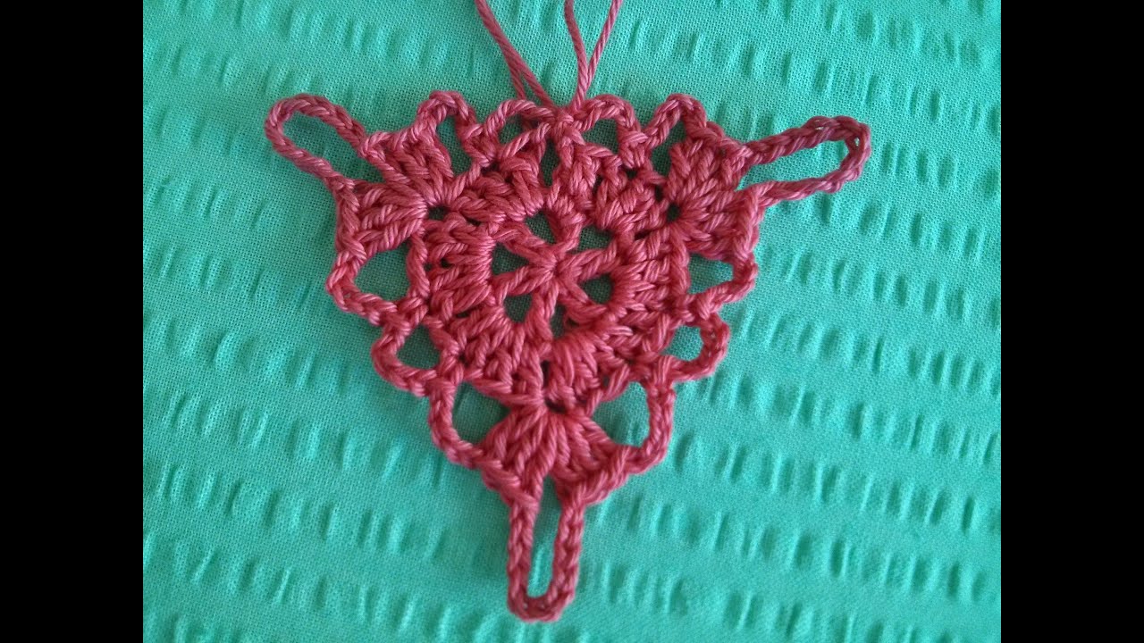 Crochet anklet 1