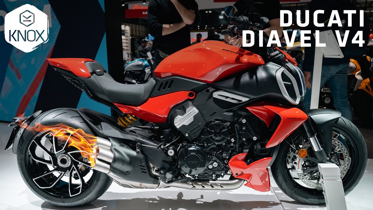 Ducati Diavel V4 2023 | First look review from KNOX at EICMA 2022