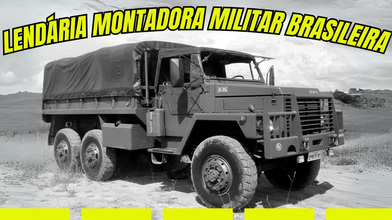 A INACREDIT&Aacute;VEL HIST&Oacute;RIA DOS CAMINH&Otilde;ES DA ENGESA NO BRASIL!