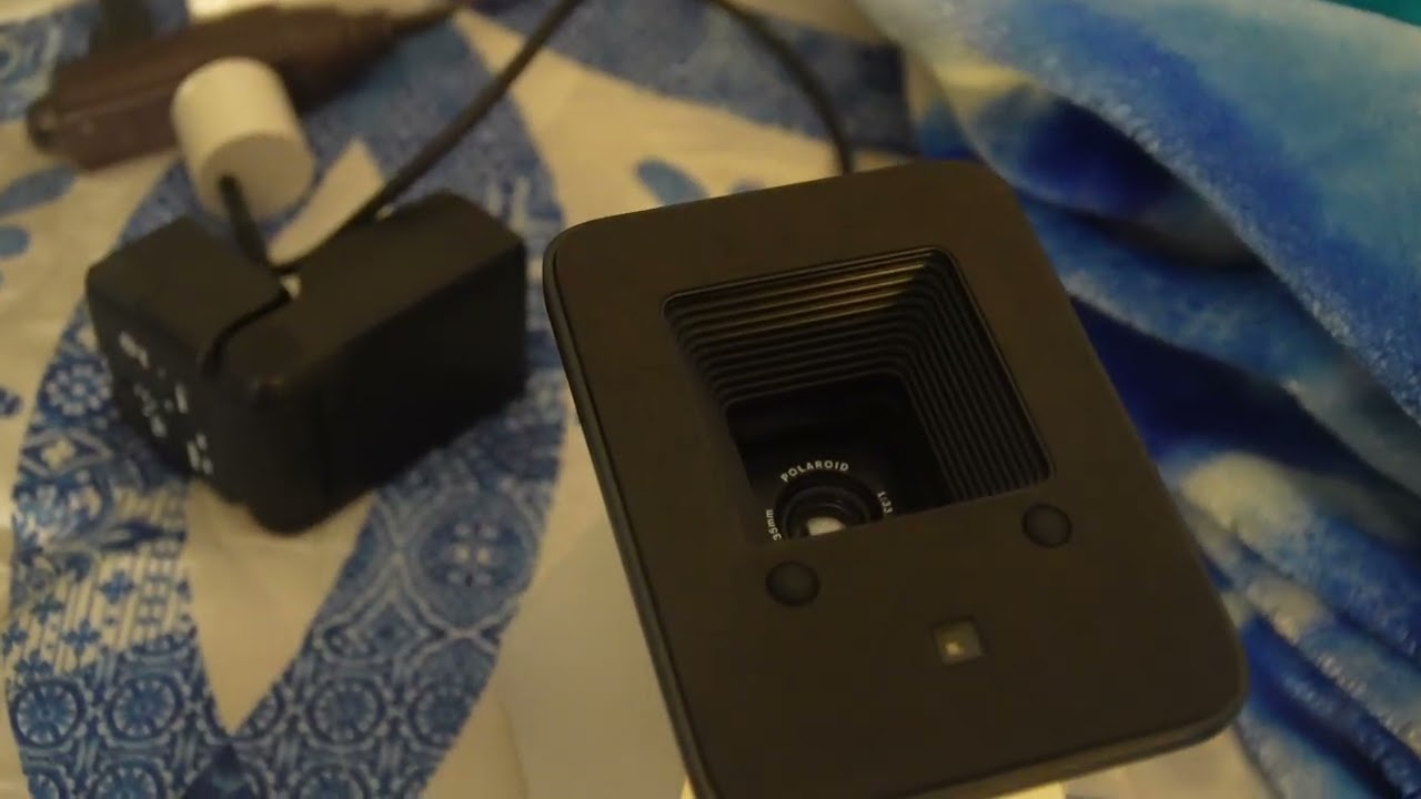 Polaroid lab instant Film Camera photo Printer Unboxing !