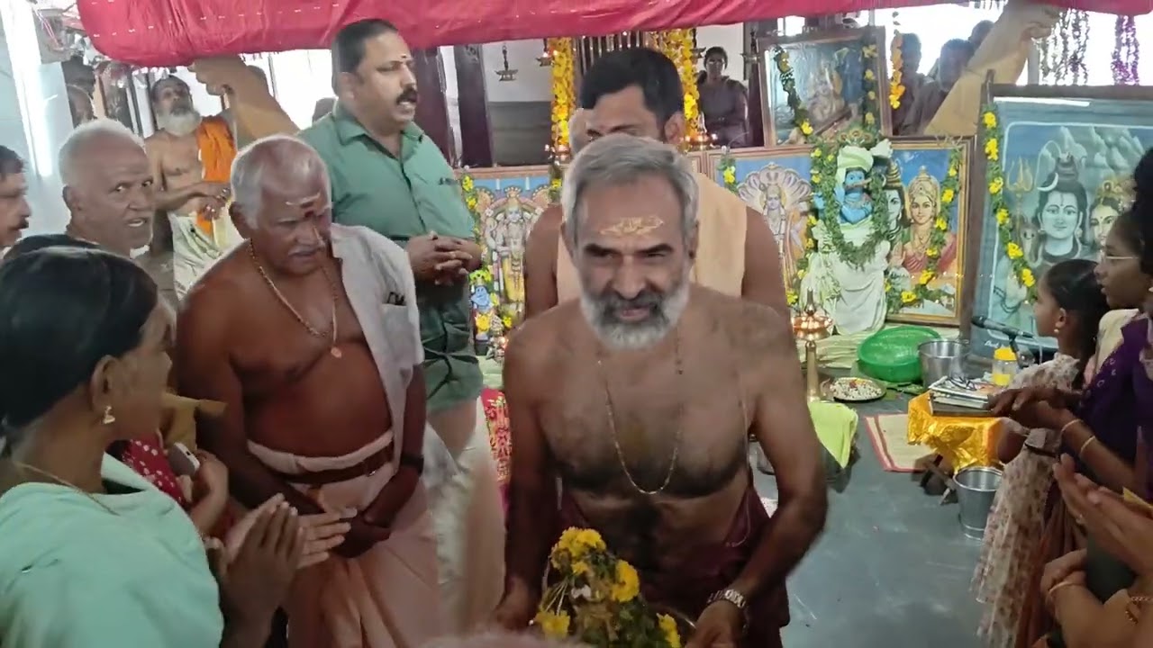  തിരുവറ ക്ഷേത്രത്തിൽ ഭാഗവത സപ്താഹത്തിന്റെ സമാപന ചടങ്ങുകൾ