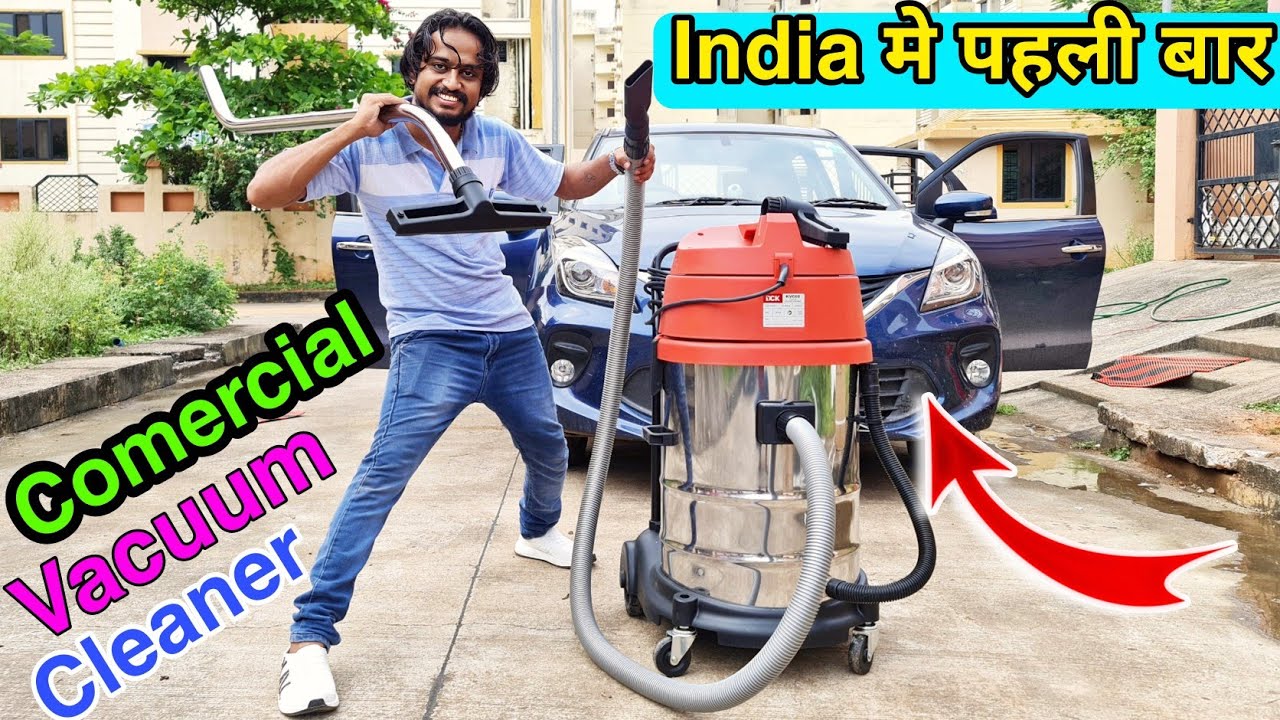 JPT Commercial Heavy Duty Vacuum cleaner REVIEW |  First Time In Indian | Nitto Rai 60ltr and 80ltr
