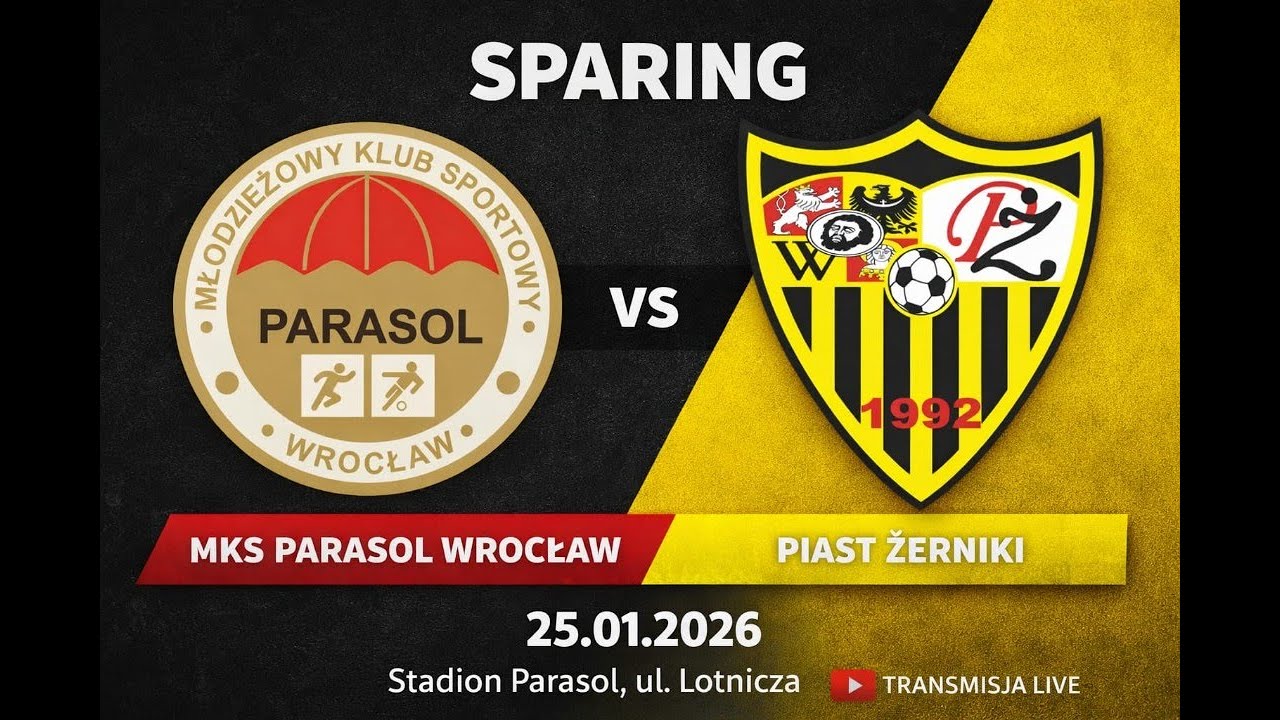 MKS Parasol Wrocław vs Piast Żerniki - 25/01/2026