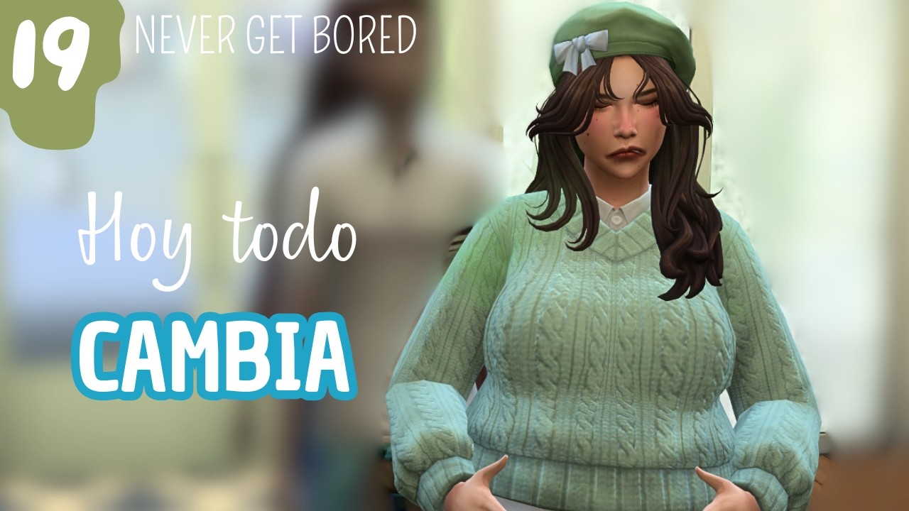 Nueva casa, nuevo amor y una bebé 💙 | Reto Never Get Bored Los Sims 4 | Cap 19