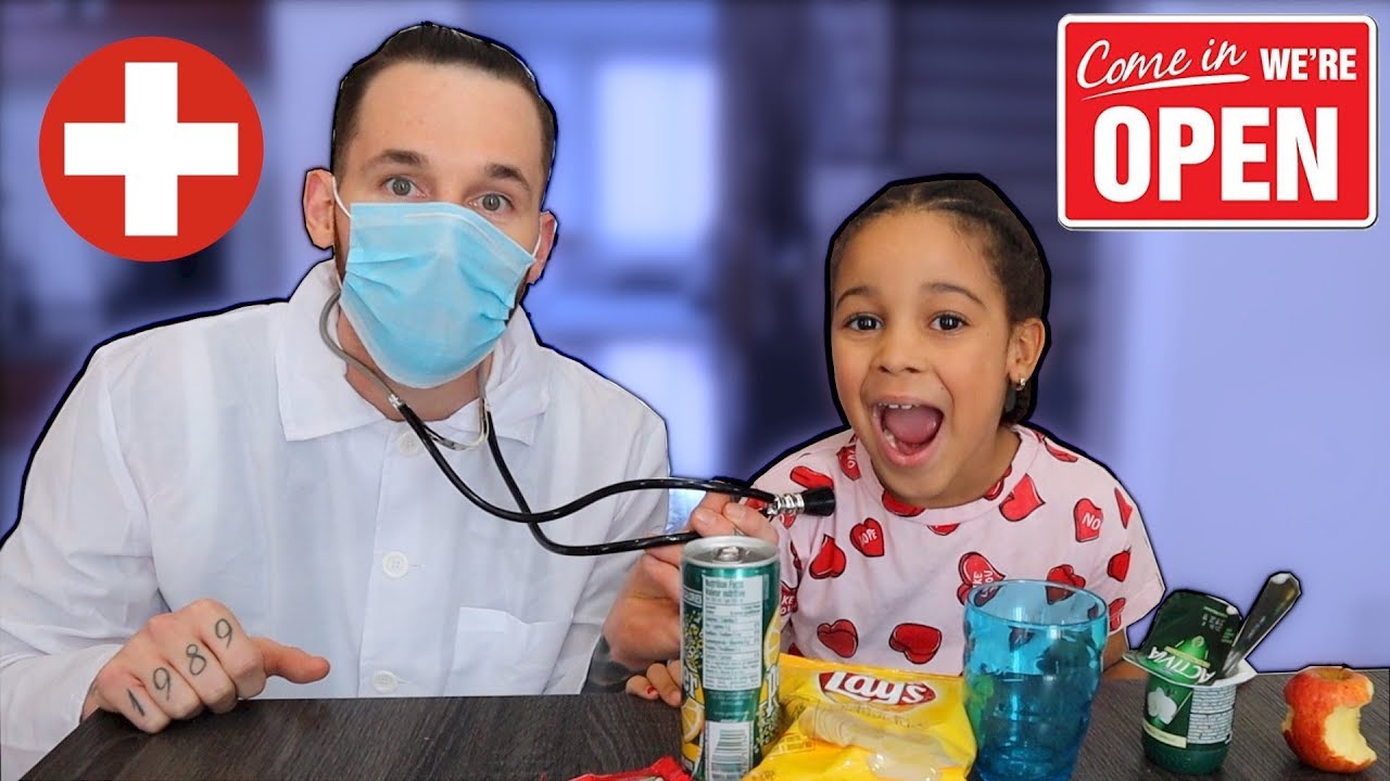 Doctor Daddy Restaurant Kids Pretend Play