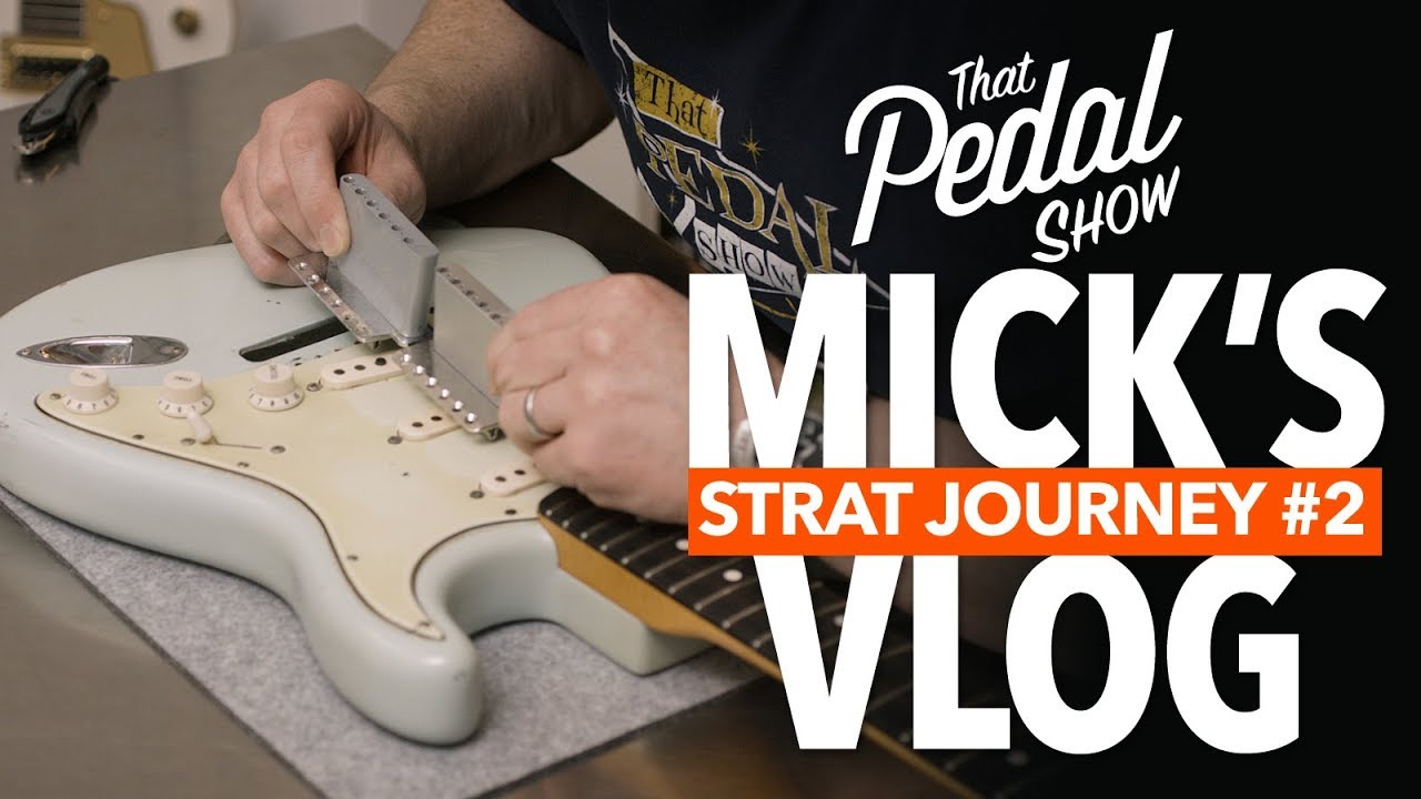 Mick&rsquo;s Vlog &ndash; Blue Strat Gets A Callaham Bridge &ndash; That Pedal Show