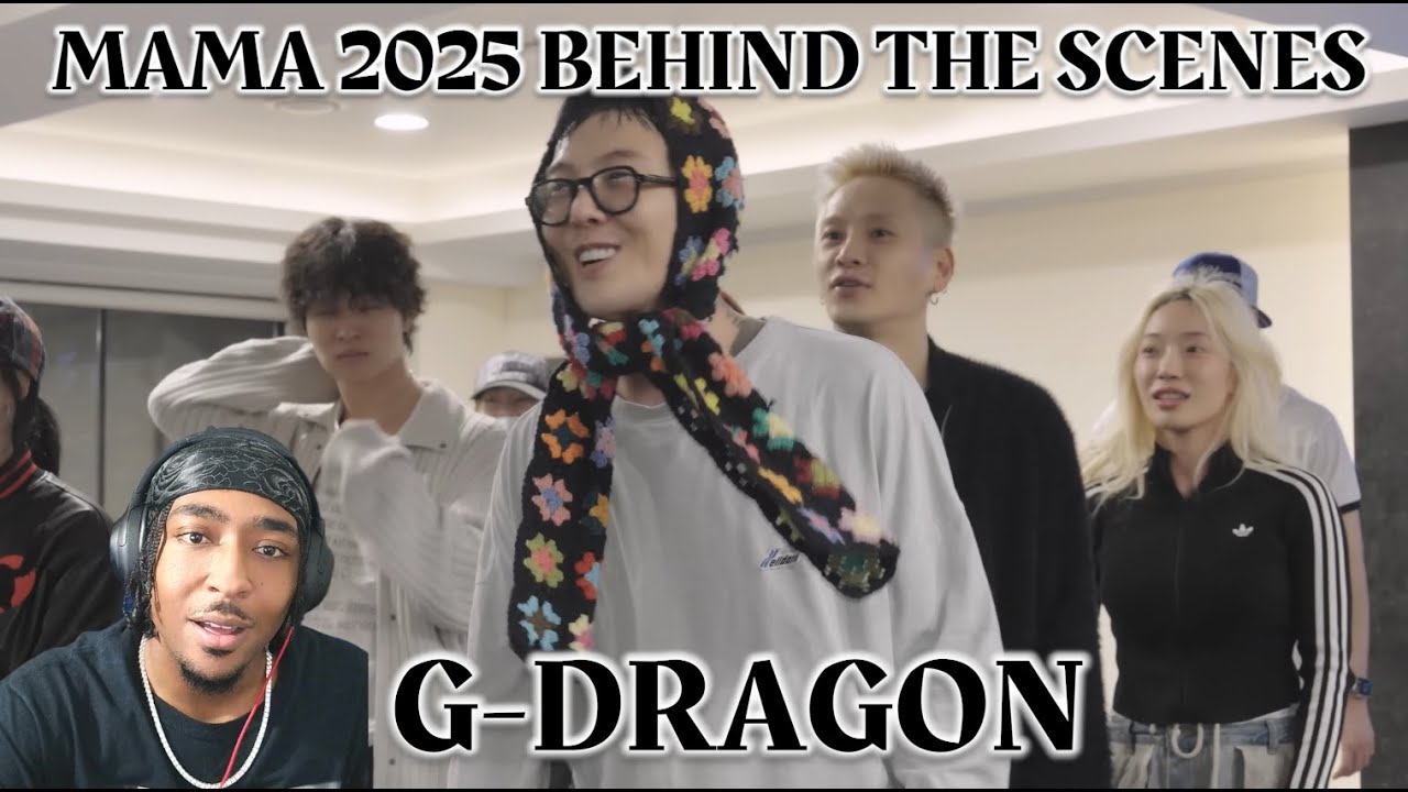 A TRUE PROFESSIONAL! | G-DRAGON - 2025 MAMA AWARDS Behind the Scenes | REACTION!!