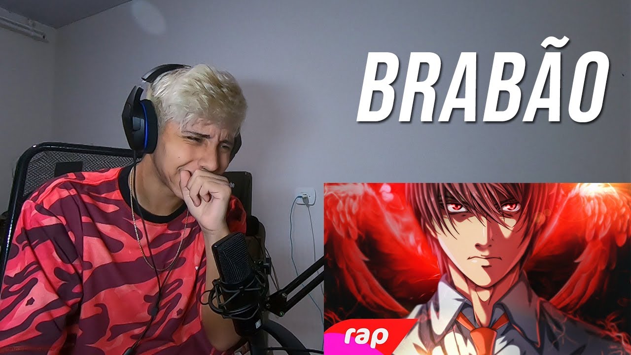 REACT Rap do Kira (Death Note) - O DEUS DO NOVO MUNDO | NERD HITS