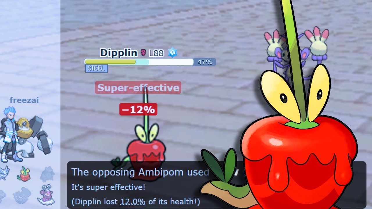 Dipplin is one of the best Random Battles Pokemon. Here's Why.
