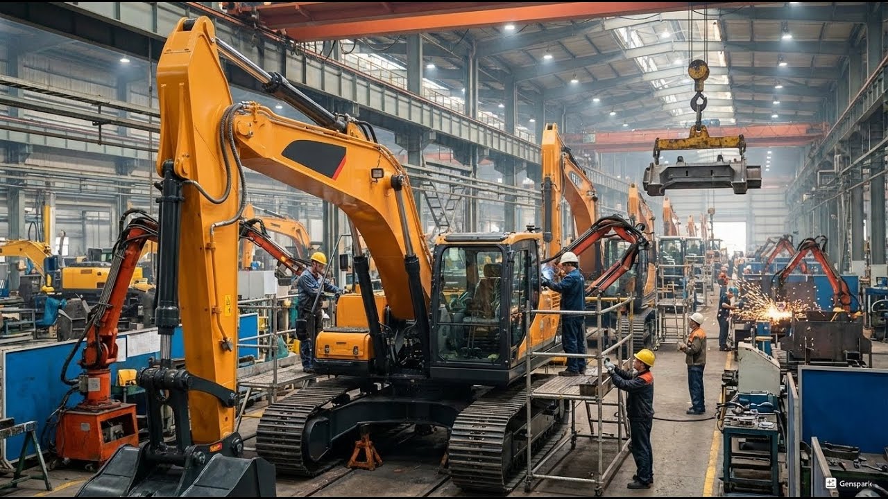 208  Inside a Construction Crane Assembly  How To