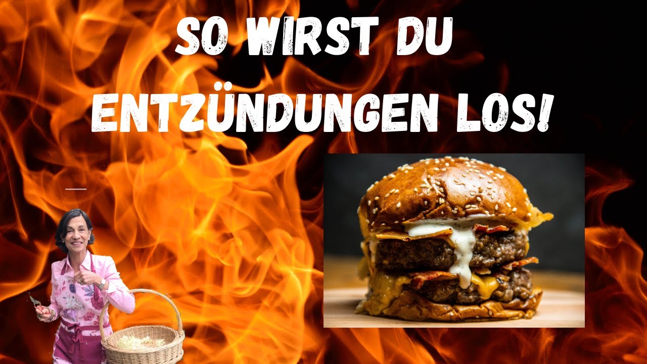 Entzündungen LOSWERDEN | Entzündungshemmende Ernährung erklärt von Dagmar von Cramm