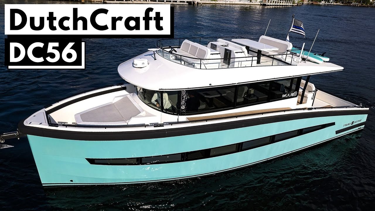 Прогулка на яхте с каютой DutchCraft DC56 / Чартерная лодка 