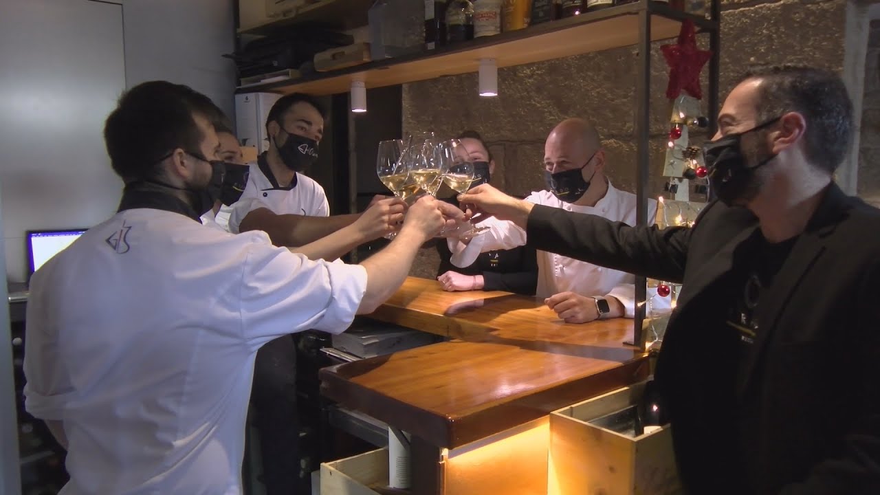 O Eirado e Iñaki Bretal fan historia ao recibir a primeira Estrela Michelín de Pontevedra