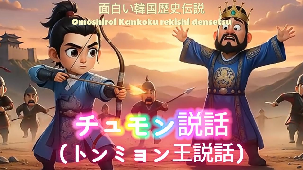【韓国神話】チュモン物語｜高句麗を建てた伝説の王｜3分でわかる韓国神話