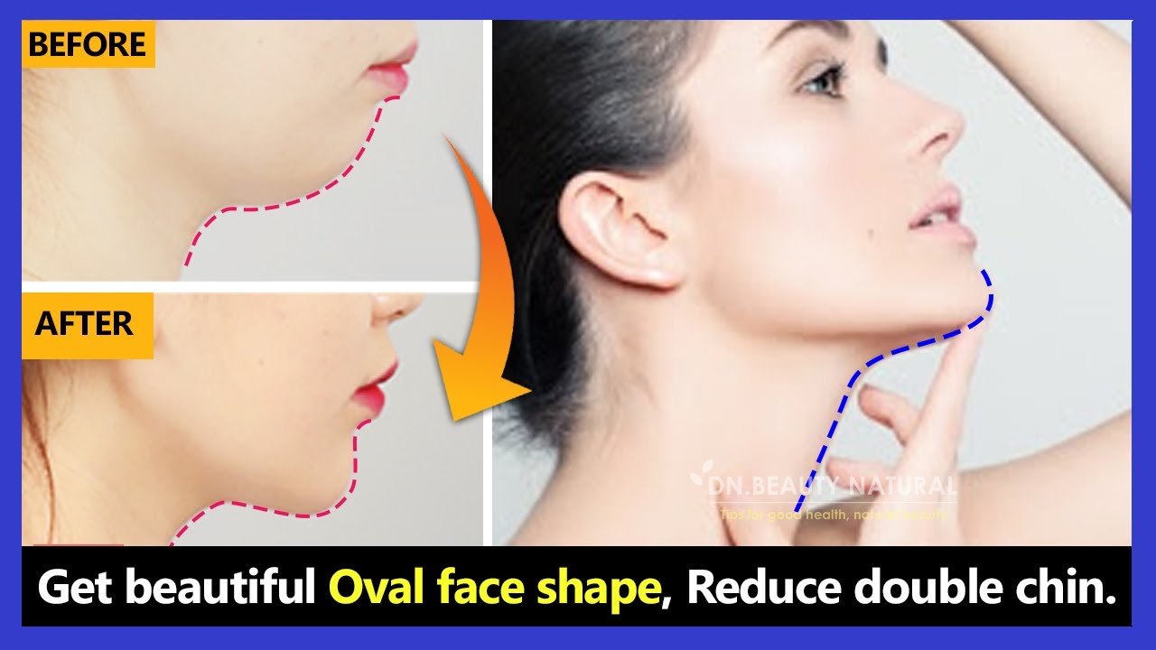 Get a beautiful Oval face shape, Reduce double chin, adjust Lower jaw & Correct bite with Exercises.