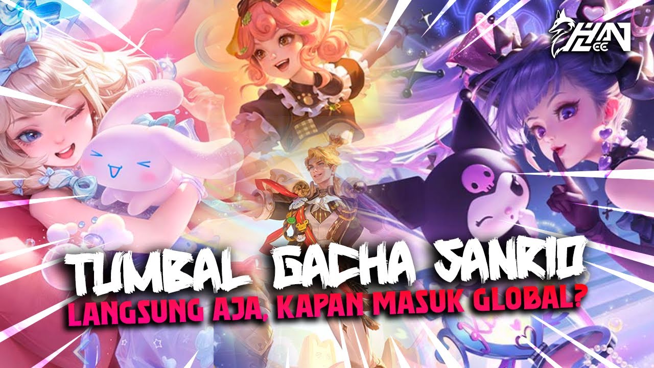 TUMBAL GACHA SANRIO HOK CHINA! ANGELA KUROMI! YARIA CINNAMOROLL! RUNGKAD DI GLOBAL HOKINYA DISINI!