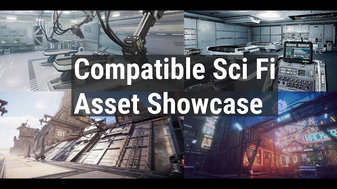 Compatible Sci Fi Asset Showcase