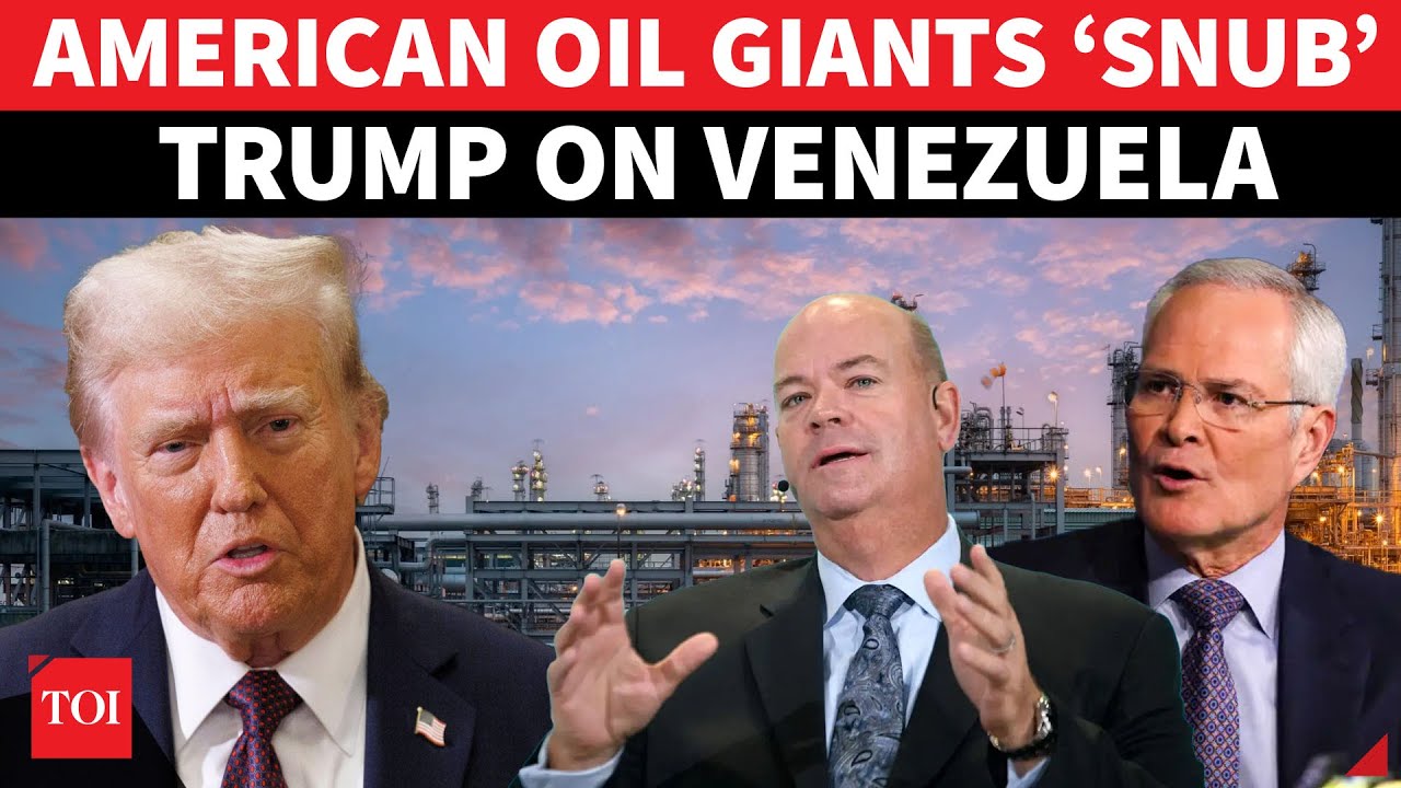 HUGE! American Oil Giants &lsquo;PULL BACK&rsquo; From Trump&rsquo;s $100,000,000,000 Venezuela Dream Project