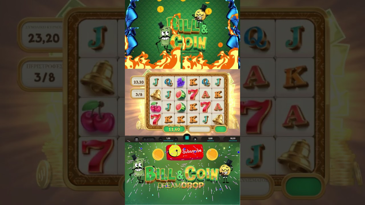 Bill & Coin #shorts #slot #slotscasinogames #casino