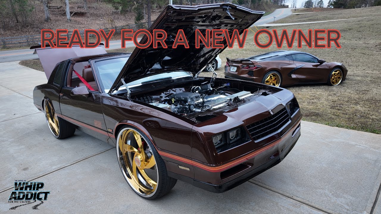 Автомобиль Kandy Root Beer Monte Carlo SS T-Top на дисках MTW 28! Продан Си Джею на дисках 32!