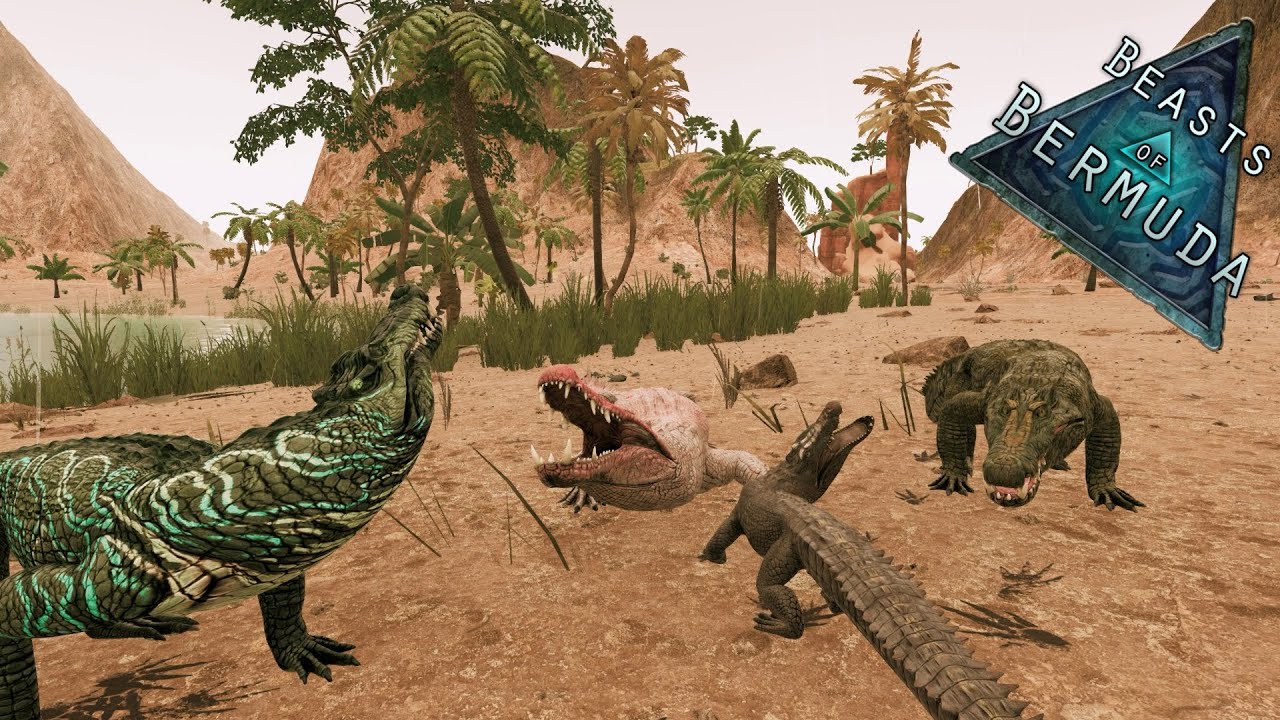Kaprosuchus Gameplay Beasts of Bermuda new update!